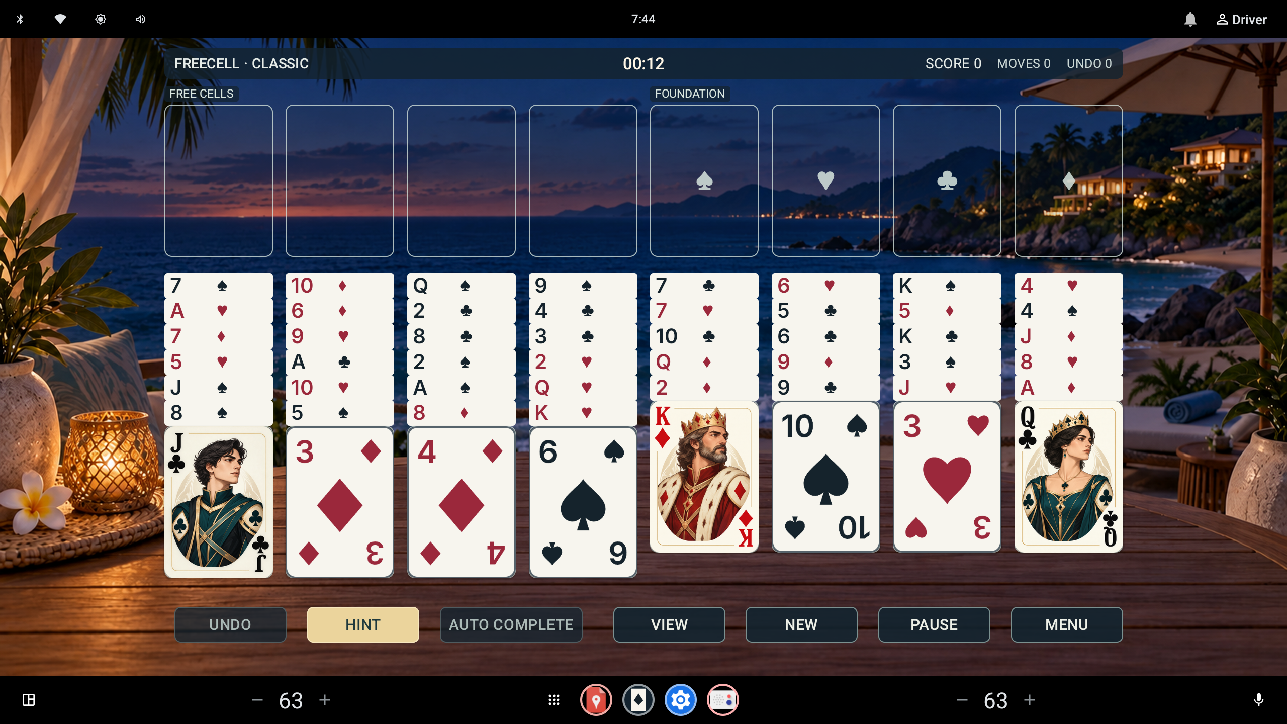 FreeCell Classic · Production Face Card V02